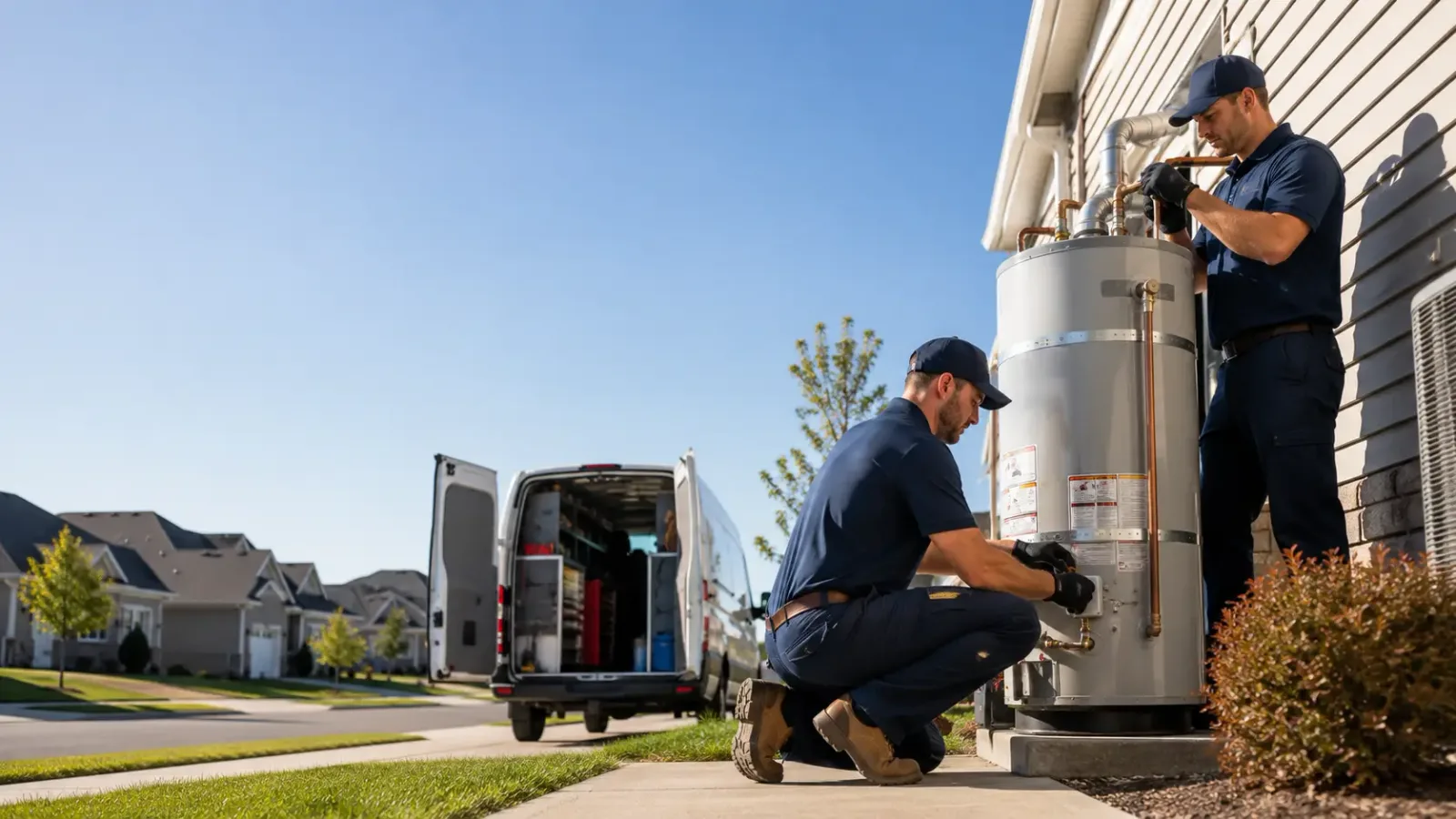 Water Heater Installation in Hope, KS